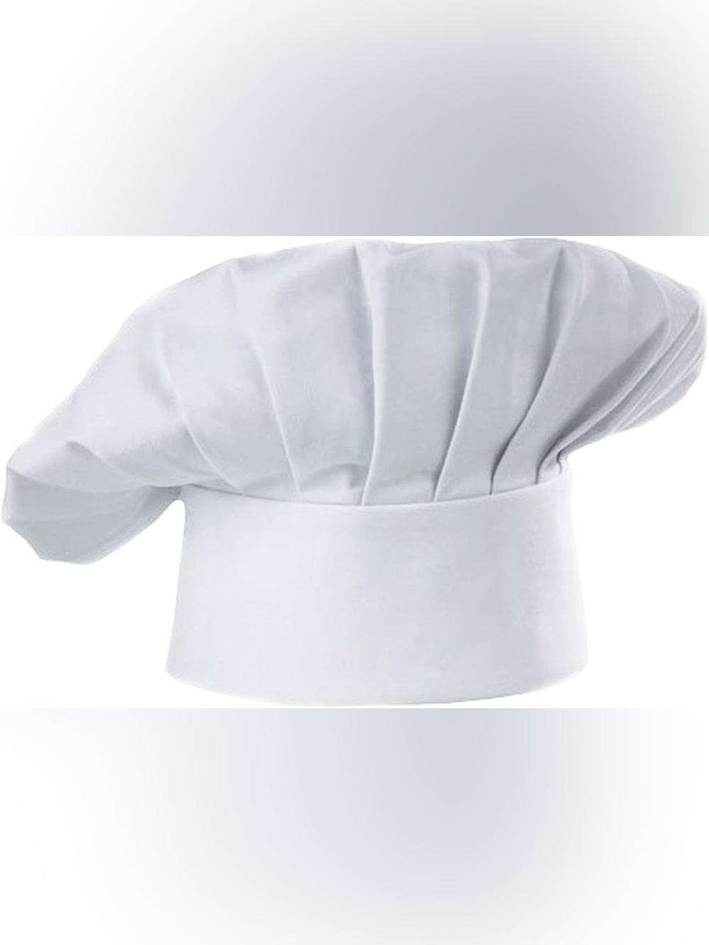 White Chef-Style Chef Hat Unisex